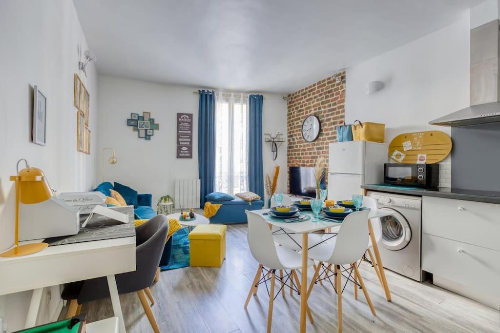 Escale A Paris Metro & Parking Apartment Сент-Уен Екстериор снимка