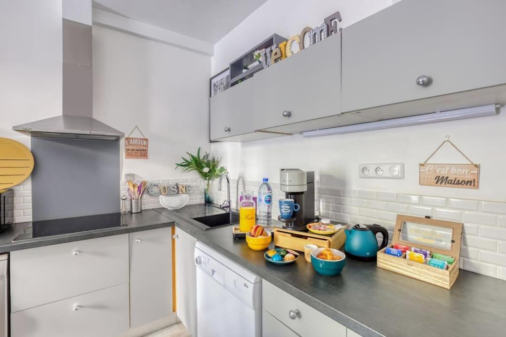 Escale A Paris Metro & Parking Apartment Сент-Уен Екстериор снимка