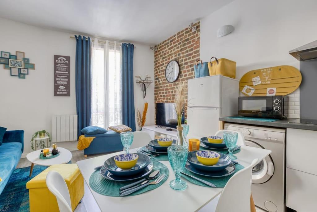 Escale A Paris Metro & Parking Apartment Сент-Уен Екстериор снимка