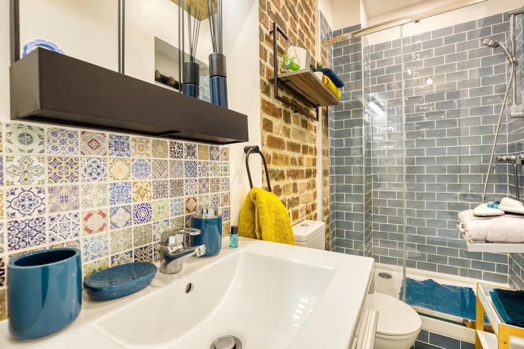 Escale A Paris Metro & Parking Apartment Сент-Уен Екстериор снимка