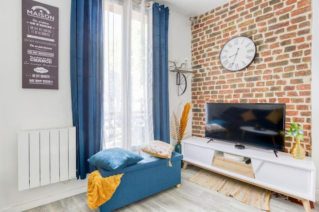 Escale A Paris Metro & Parking Apartment Сент-Уен Екстериор снимка